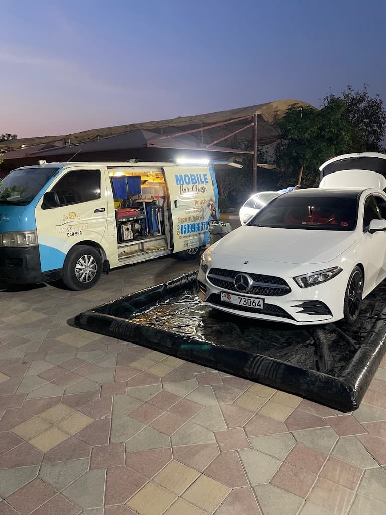Rose Gold car spa