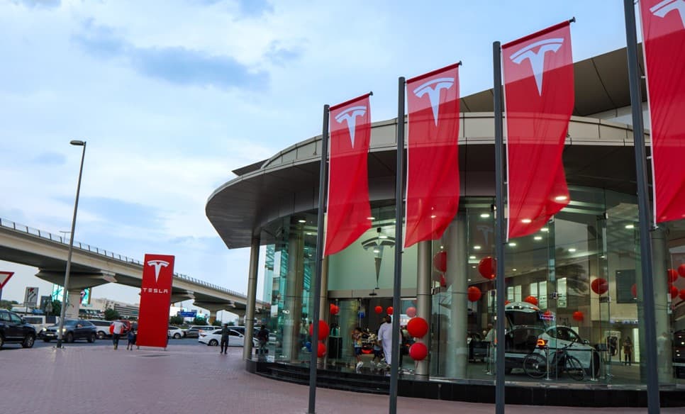 Tesla Centre Sheikh Zayed Rd Dubai