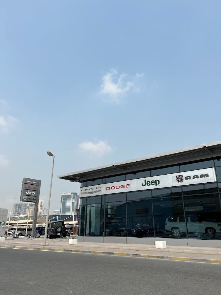 Jeep Sharjah Showroom - Trading Enterprises
