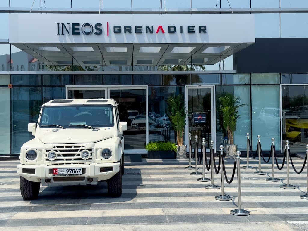 INEOS Grenadier Abu Dhabi Showroom - Adamas Motors